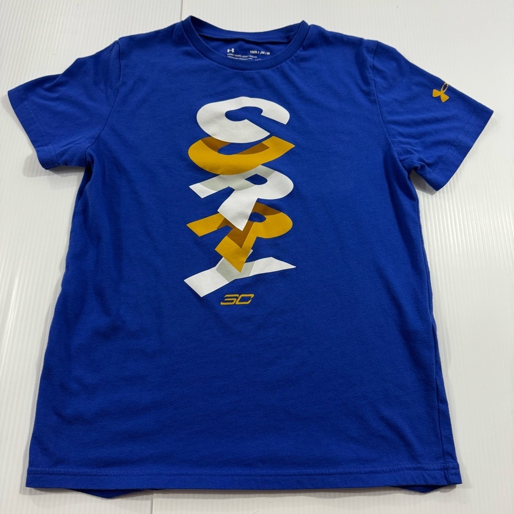 K29. Kids Curry‎ Under Armour short sleeve t-shirt (YMD)